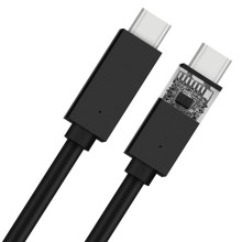 USB kabel USB-C 2.0 konektor 1m crna