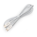 USB kabel USB-C / USB-C priključak 60W 1m bijela