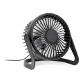 USB stolni ventilator promjera 15 cm crne boje
