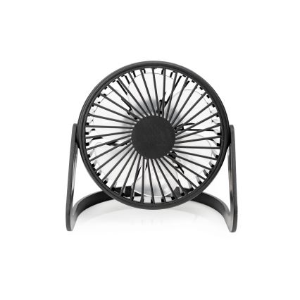 USB stolni ventilator promjera 15 cm crne boje