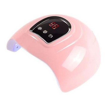 UV lampa za nokte 54W/5V ružičasta