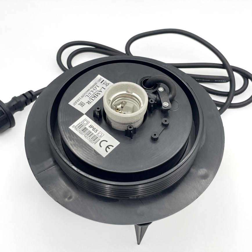 Vanjska dekorativna svjetiljka LUMISTONE 1xE27/15W/230V IP65 prom. 38 cm