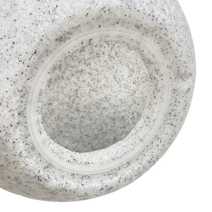 Vanjska dekorativna svjetiljka LUMISTONE 1xE27/15W/230V IP65 prom. 38 cm