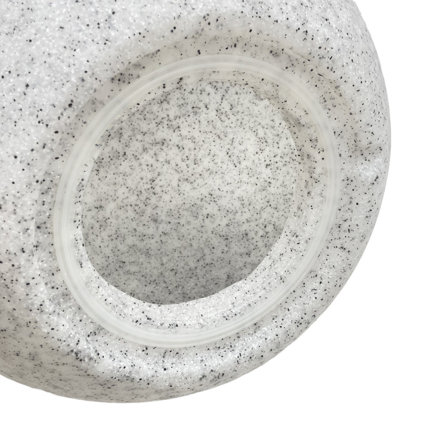 Vanjska dekorativna svjetiljka LUMISTONE 1xE27/15W/230V IP65 prom. 38 cm