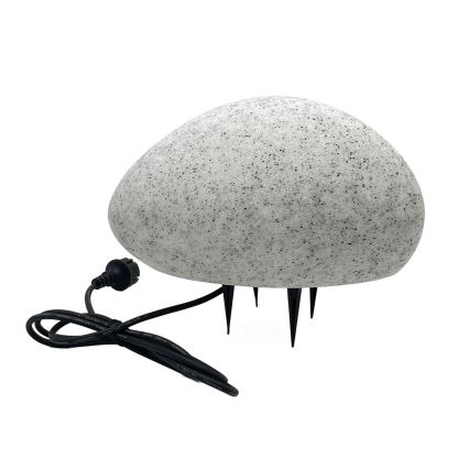 Vanjska dekorativna svjetiljka LUMISTONE 1xE27/15W/230V IP65 promjer 31,8 cm