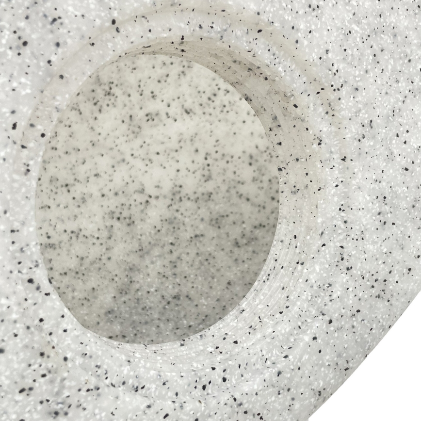 Vanjska dekorativna svjetiljka LUMISTONE 1xE27/15W/230V IP65 promjer 31,8 cm