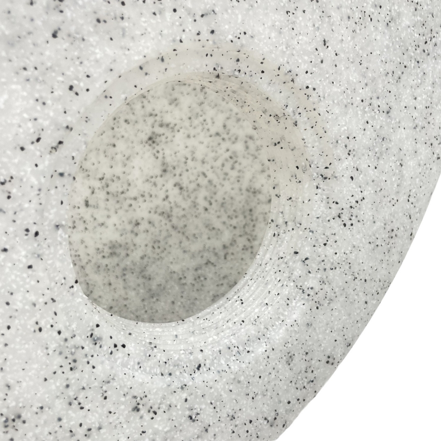 Vanjska dekorativna svjetiljka LUMISTONE 1xE27/15W/230V IP65 Ø 38 cm