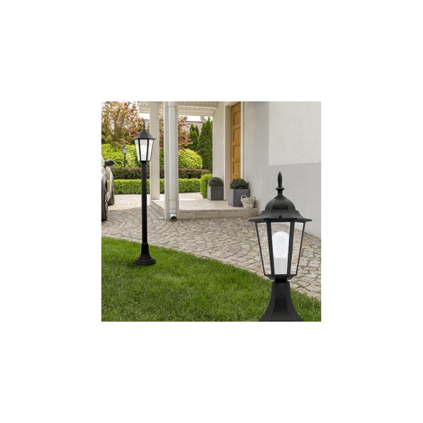 Vanjska lampa 1xE27/20W/230V IP43 96,5 cm crna