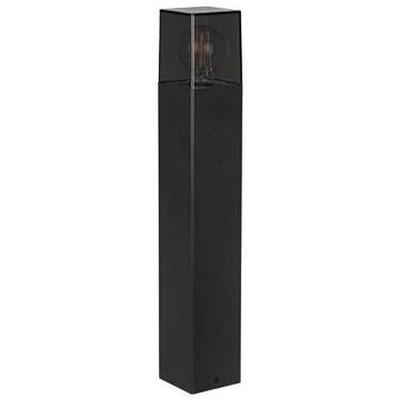 Vanjska lampa 1xE27/40W/230V IP44 50 cm crna/dimljena