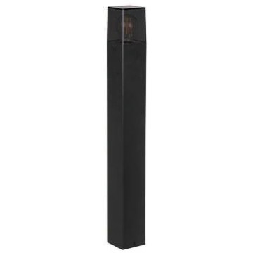 Vanjska lampa 1xE27/40W/230V IP44 80 cm crna/dimljena