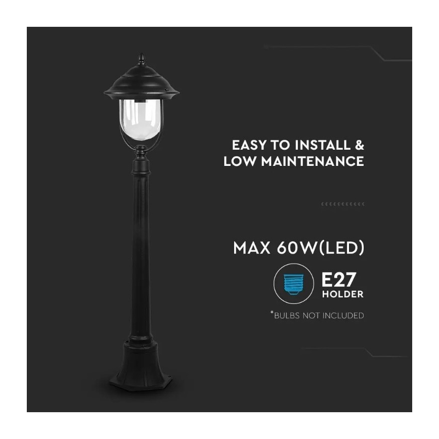 Vanjska lampa 1xE27/60W/230V 111 cm IP44