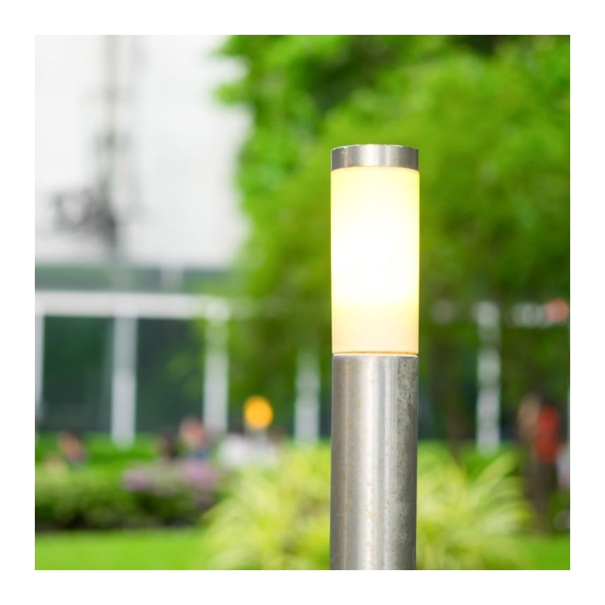 Vanjska lampa 1xE27/60W/230V IP44 110cm mat krom