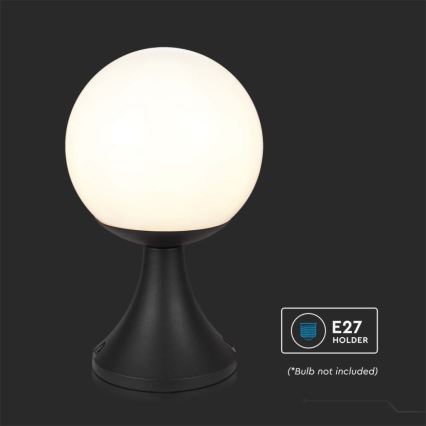 Vanjska lampa 1xE27/60W/230V IP44 33 cm crna