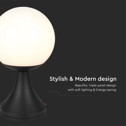 Vanjska lampa 1xE27/60W/230V IP44 33 cm crna