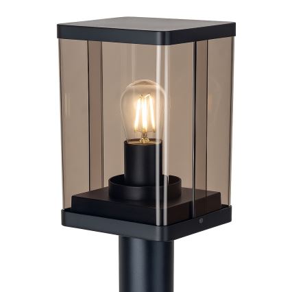 Vanjska lampa 1xE27/60W/230V IP44 crna/dimno-smeđa