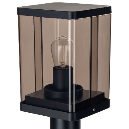 Vanjska lampa 1xE27/60W/230V IP44 crna/dimno-smeđa