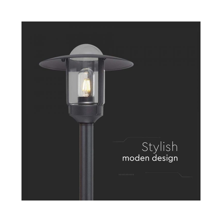 Vanjska lampa 1xE27/60W/230V IP44 crna