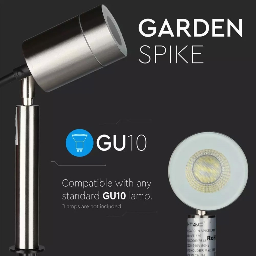 Vanjska lampa 1xGU10/35W/230V IP44