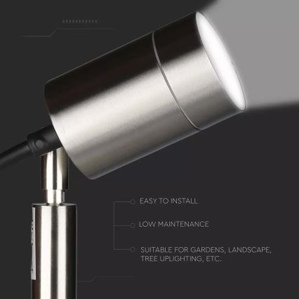 Vanjska lampa 1xGU10/35W/230V IP44