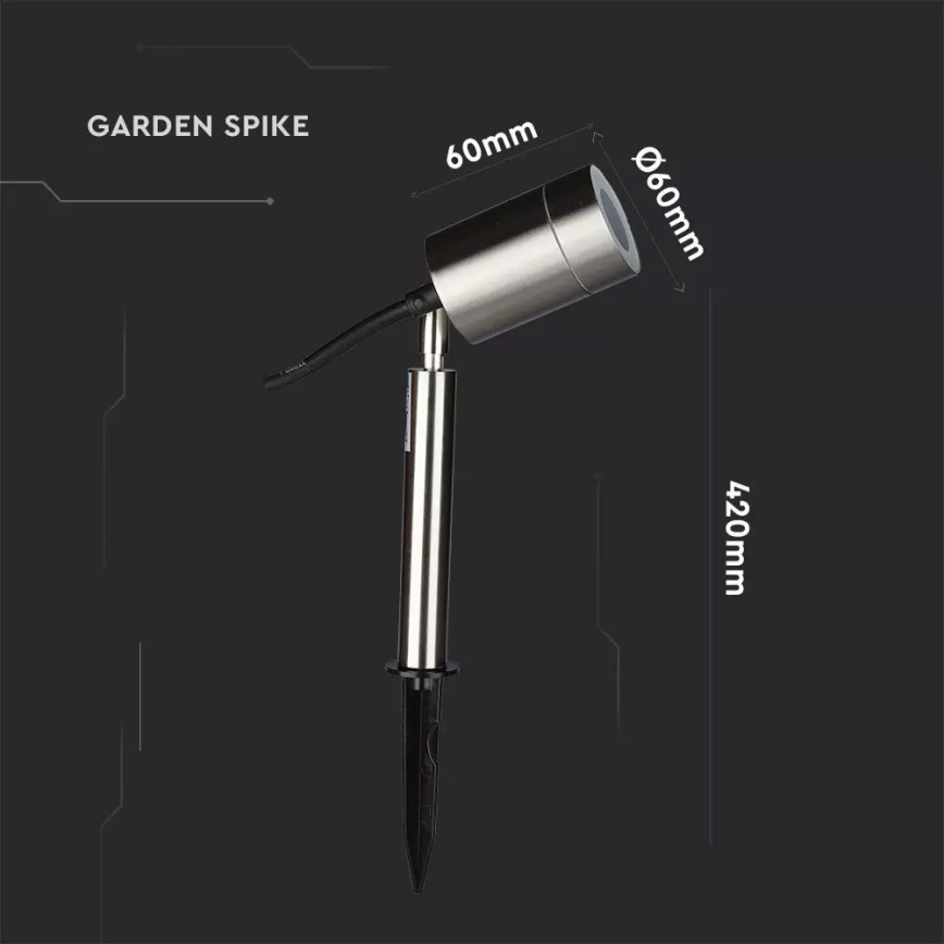 Vanjska lampa 1xGU10/35W/230V IP44