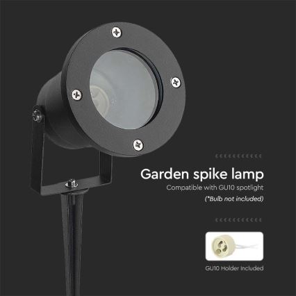 Vanjska lampa 1xGU10/35W/230V IP65