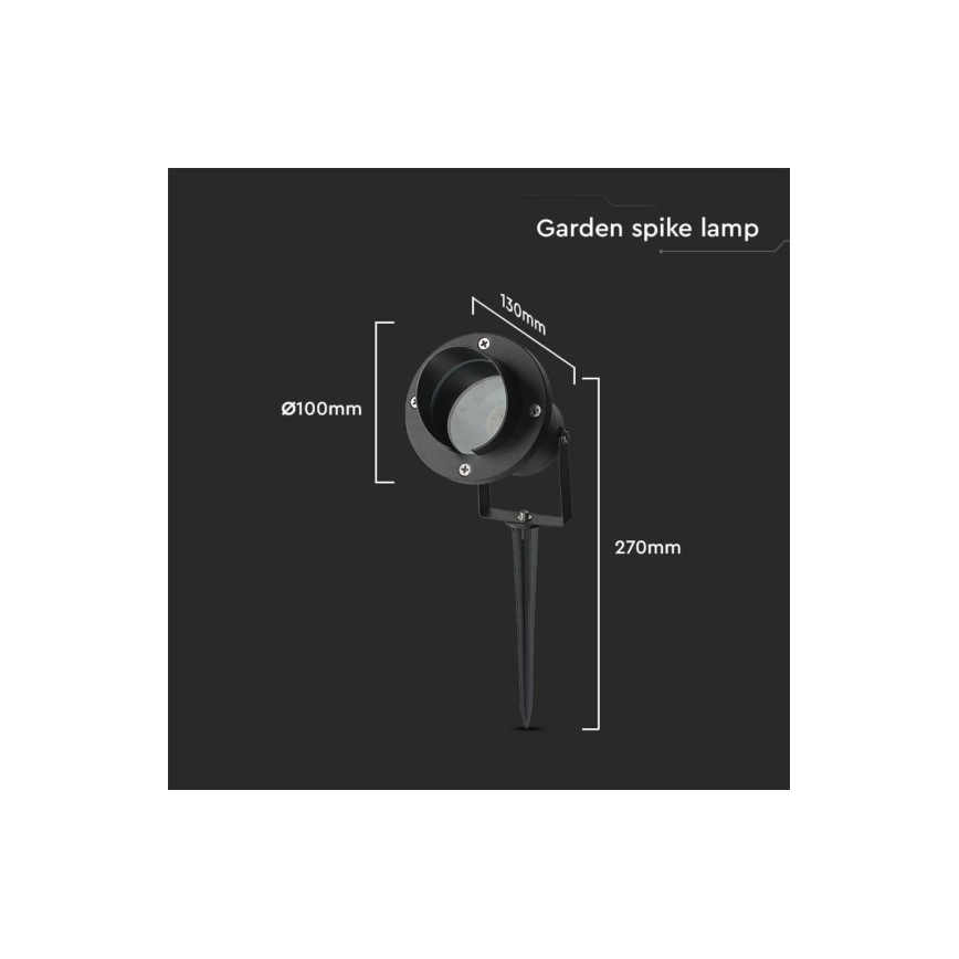 Vanjska lampa 1xGU10/35W/230V IP65