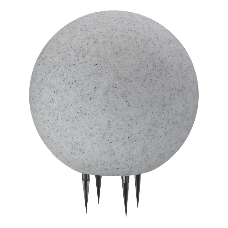 Vanjska lampa ARGENTO 1xE27/15W/230V pr. 30 cm IP65 siva