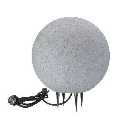 Vanjska lampa ARGENTO 1xE27/15W/230V pr. 30 cm IP65 siva