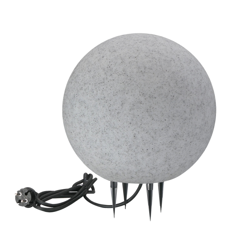 Vanjska lampa ARGENTO 1xE27/15W/230V pr. 30 cm IP65 siva