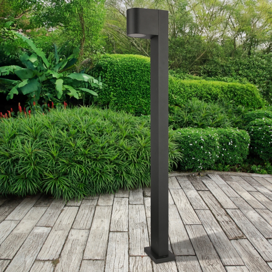 Vanjska lampa BOSTON 1xGU10/10W/230V 80 cm IP54 crna