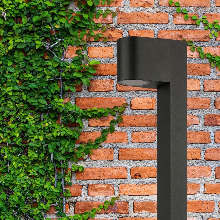 Vanjska lampa BOSTON 1xGU10/10W/230V 80 cm IP54 crna