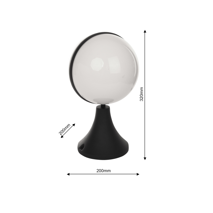 Vanjska lampa CIRCULO 1xE27/40W/230V IP44