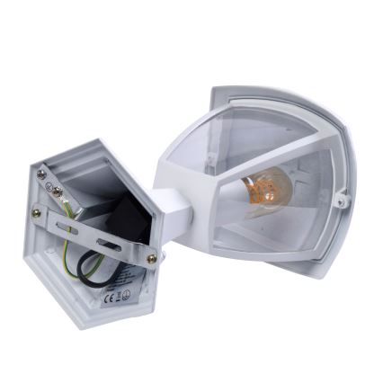 Vanjska lampa FOX 1xE27/40W/230V IP44 bijela