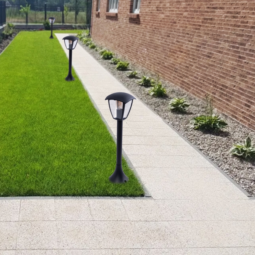 Vanjska lampa FOX 1xE27/40W/230V IP44 crna