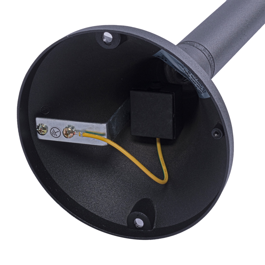 Vanjska lampa FOX 1xE27/40W/230V IP44 crna