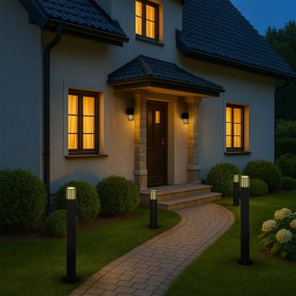 Vanjska lampa KUUSAMO 1xE27/20W/230V 74 cm IP54 antracit
