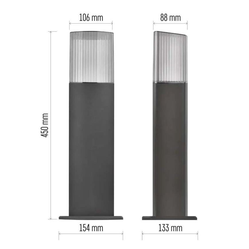 Vanjska lampa LANA 1xE27/25W/230V IP54 45 cm