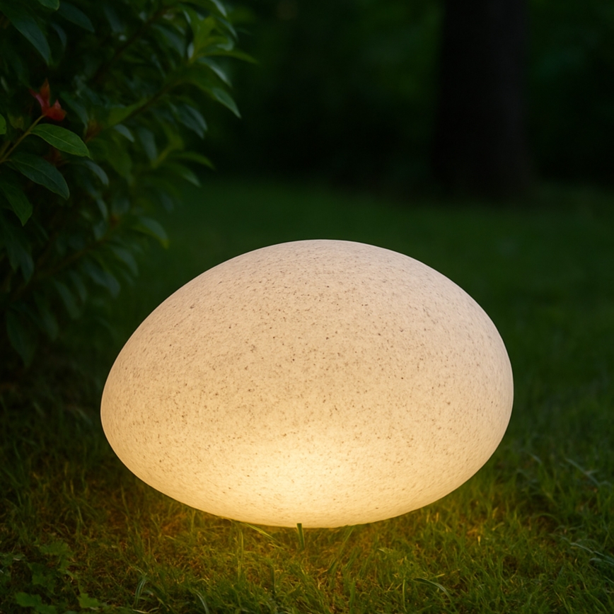 Vanjska lampa LUMISTONE 1xE27/15W/230V IP65, promjer 26,5 cm