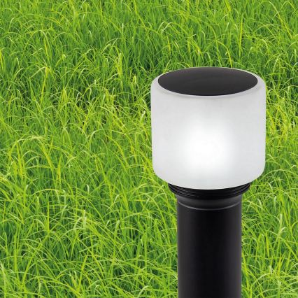 Vanjska lampa MADRID 1xE27/12W/230V 80 cm IP44 crna