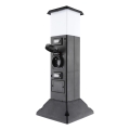 Vanjska lampa s 2 utičnice 1xE14/15W/230V IP44 crna
