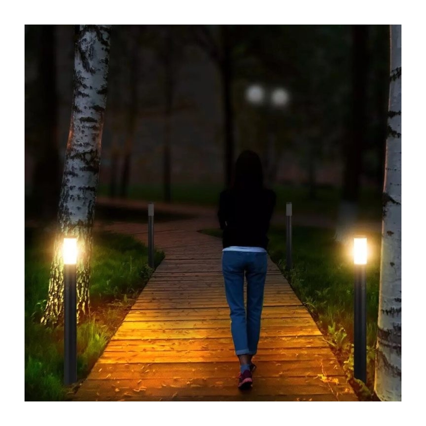 Vanjska lampa sa senzorom 1xE27/60W/230V IP44 110cm antracit