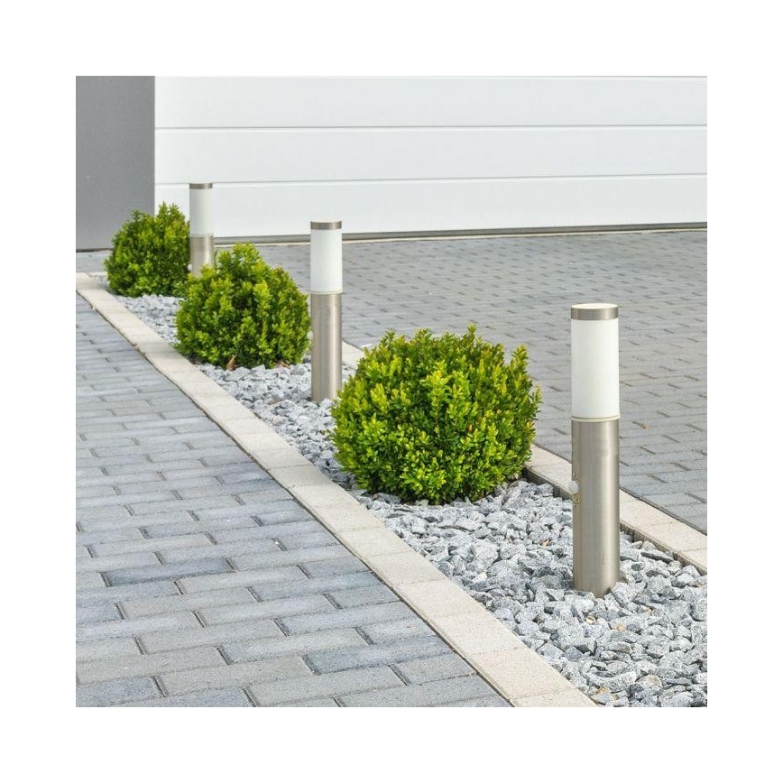 Vanjska lampa sa senzorom 1xE27/60W/230V IP44 45cm mat krom