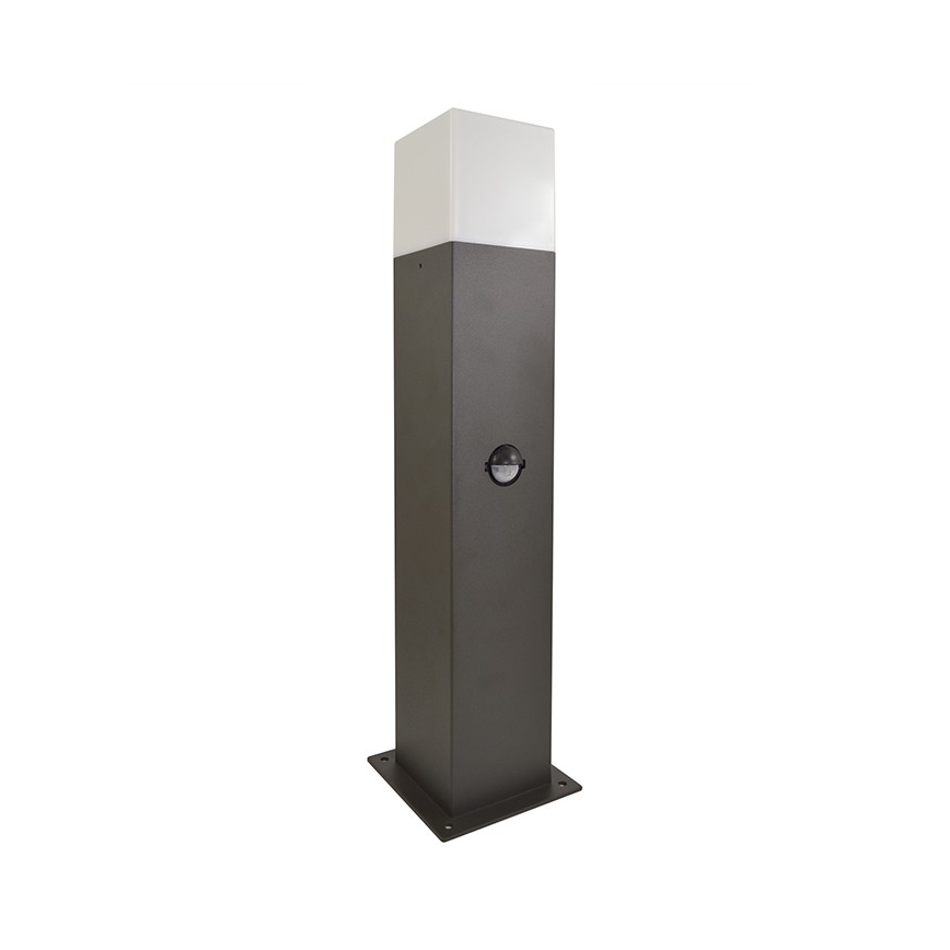 Vanjska lampa sa senzorom NEW YORK 1xE27/12W/230V IP44 44 cm grafit