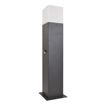 Vanjska lampa sa senzorom NEW YORK 1xE27/12W/230V IP44 44 cm grafit