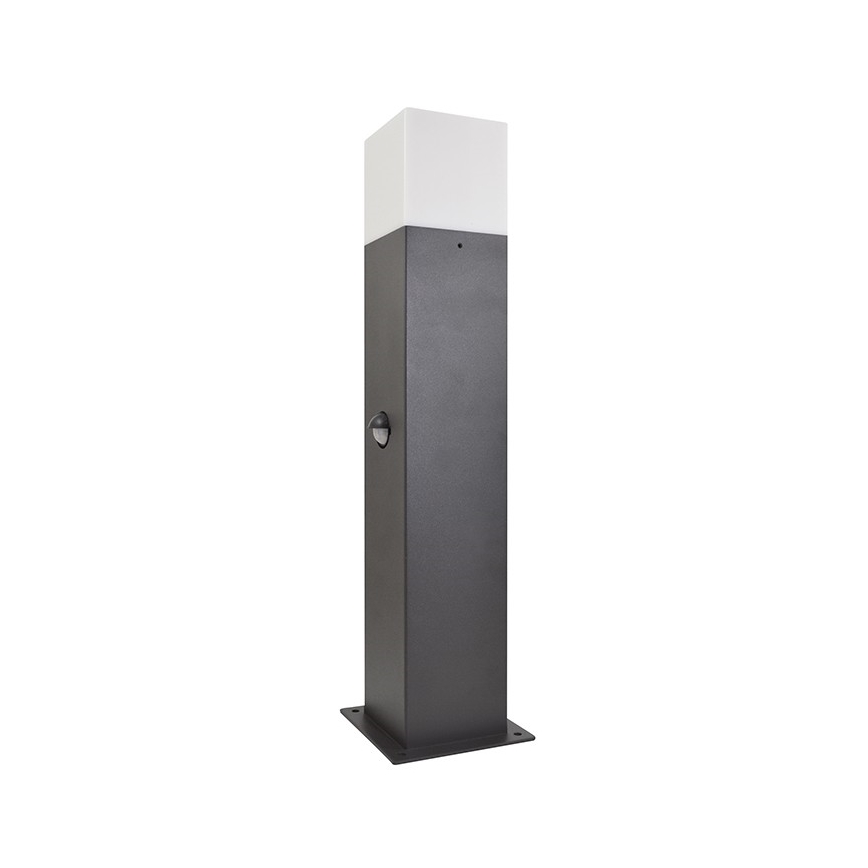 Vanjska lampa sa senzorom NEW YORK 1xE27/12W/230V IP44 44 cm grafit