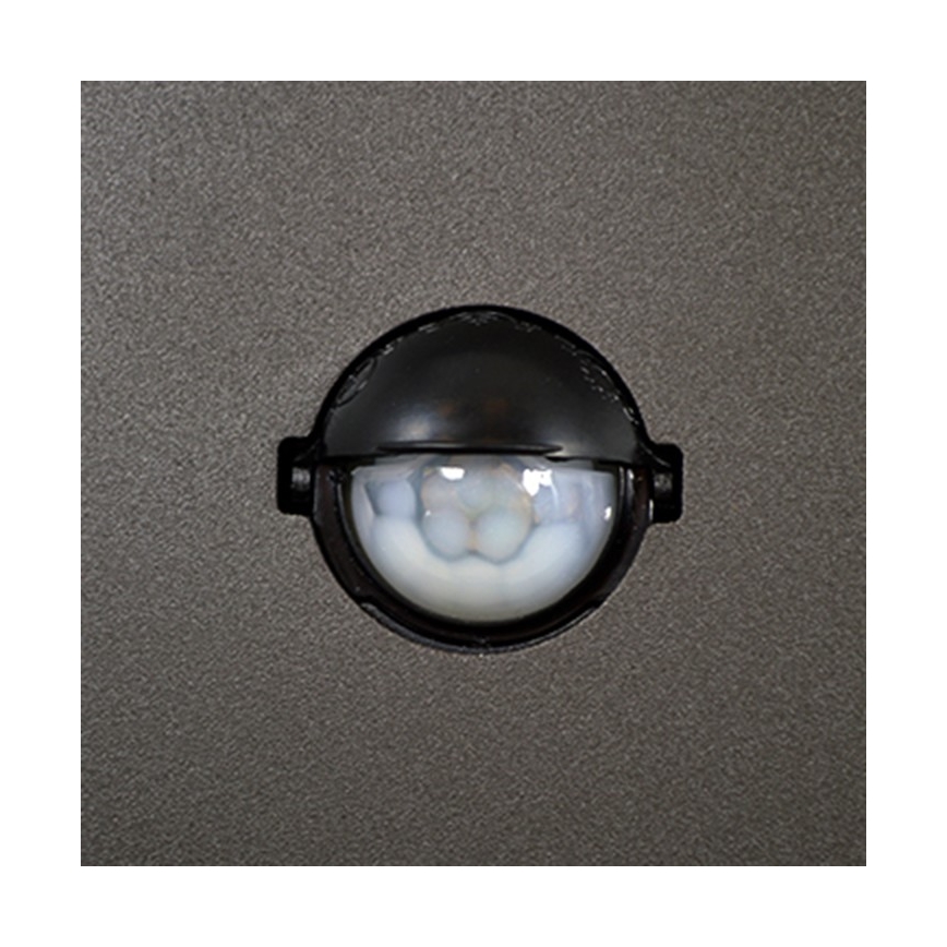 Vanjska lampa sa senzorom NEW YORK 1xE27/12W/230V IP44 44 cm grafit