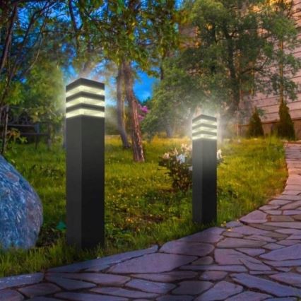 Vanjska lampa sa senzorom TEKSAS 1xE27/12W/230V IP44 44 cm antracit