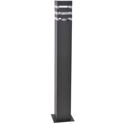 Vanjska lampa sa senzorom TEKSAS 1xE27/12W/230V IP44 74 cm grafit