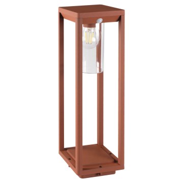 Vanjska lampa sa senzorom VIMO 1xE27/15W/230V 50 cm IP44 bakrena