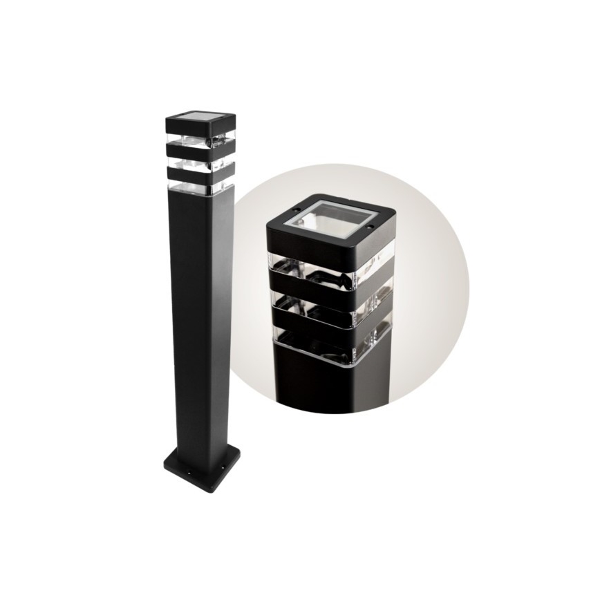 Vanjska lampa SANTA 1xE27/60W/230V IP54 79,5 cm crna